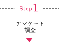 Step1／アンケート調査
