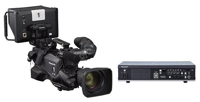 写真:4Kスタジオカメラ AK-UC4000/UC4000S（写真左）
カメラコントロールユニット（CCU）AK-UCU600/UCU600S（写真右）
2018年2月　パソナッニク株式会社
