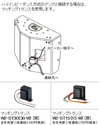 屋内施設向けスピーカー（アレイスピーカー） WS-LA232/WS-LA208-定格